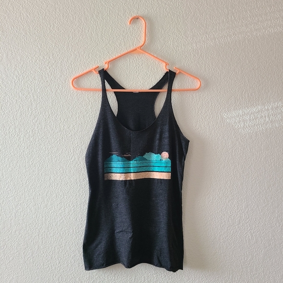 Bella Canvas Tops - Retro Mountain Tank Top